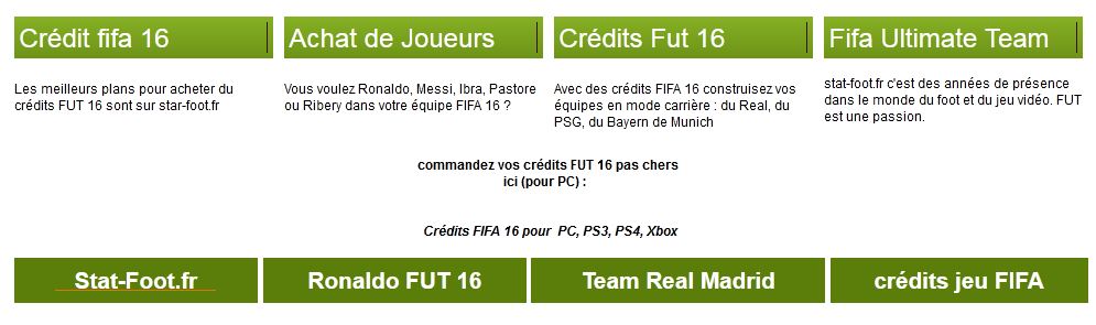 credits fifa 16